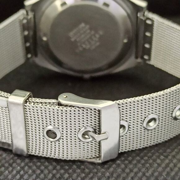 Vintage 1972 Citizen Automatic Mens Silver Watch W/daydate & White accents - Picture 6 of 12